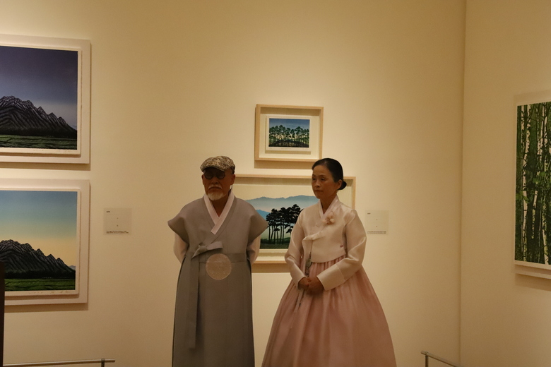 김준권 백두대간에 스미다 개막식_3.28 이미지 5
