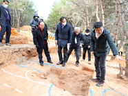 군서면 마산리 토기요요지 발굴 설명회 