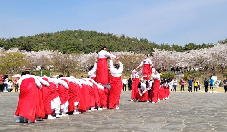 영암전통민속놀이 삼호강강술래 시연 이미지 3