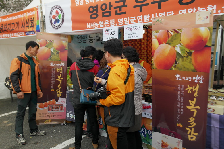 영암군, 대봉감 판로개척 팔 걷었다. 이미지 1