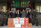 영암군, 설맞이 군․경 및 소방대 위문