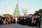 영암군, 행복과 희망의 성탄트리 점등식 개최
