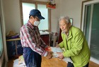 영암군 학산면 백흥운 옹(93세), 사랑의 햅쌀 나눔