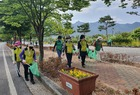 영암군자원봉사센터, 릴레이 플로깅 환경정화 활동 전개