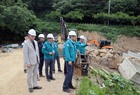우승희 영암군수, 여름철 우기 대비 공사현장 점검