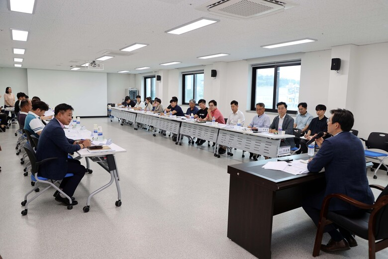 우승희 영암군수, 영암군 체육회와 목요대화 이미지 2