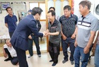 우승희 영암군수, 함반동경로당서 마을 어르신과 대화
