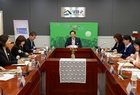 우승희 영암군수, 통합사례관리사와 목요대화