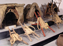 영산호농업박물관 제2전시실 - 농기구들 이미지