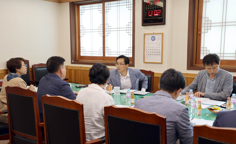 상반기 군정 주요업무 보고 청취 이미지 3