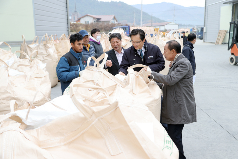 삼호읍 서창 공공비축미 수매현장 방문 이미지 1