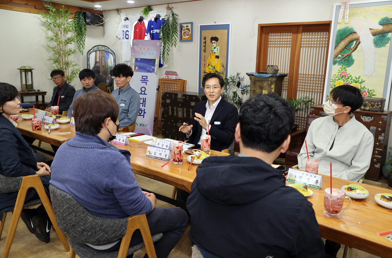 영암 농수산 유통활동가와 목요대화 이미지 1