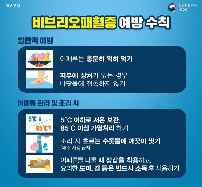 비브리오패혈증 예방수칙 이미지 2