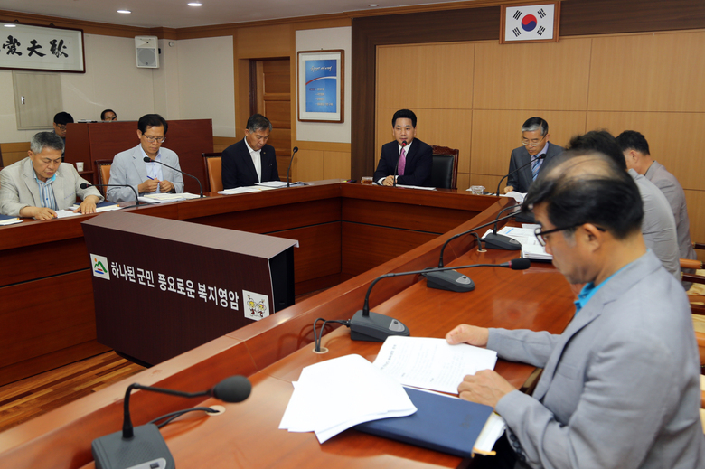 영암군, 민선 6기 후반기 핵심전략 보고회 개최 이미지 2