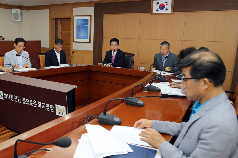 영암군, 민선 6기 후반기 핵심전략 보고회 개최 이미지 1