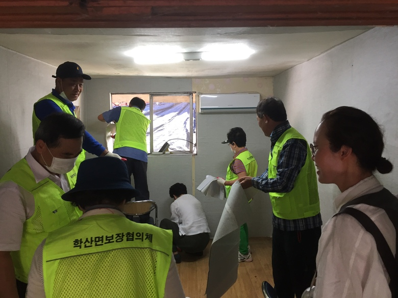 영암군 학산면, 추석맞이 넉넉한 나눔의 봉사실천 이미지 2