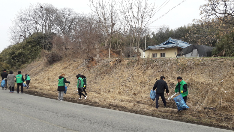 도포면 설맞이 대청소 실시 이미지 1